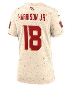 Women's Arizona Cardinals Marvin Harrison Jr. Nike Natural 2025 Rivalries Collection Game Jersey