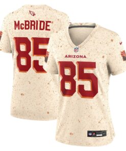 Women's Arizona Cardinals Trey McBride Nike Natural 2025 Rivalries Collection Game Jersey