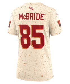 Women's Arizona Cardinals Trey McBride Nike Natural 2025 Rivalries Collection Game Jersey