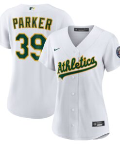 Women's Athletics Dave Parker Nike White 2025 Baseball Hall of Fame Replica Jersey