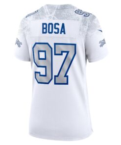 Women's Buffalo Bills Joey Bosa Nike White 2025 Rivalries Collection Game Jersey