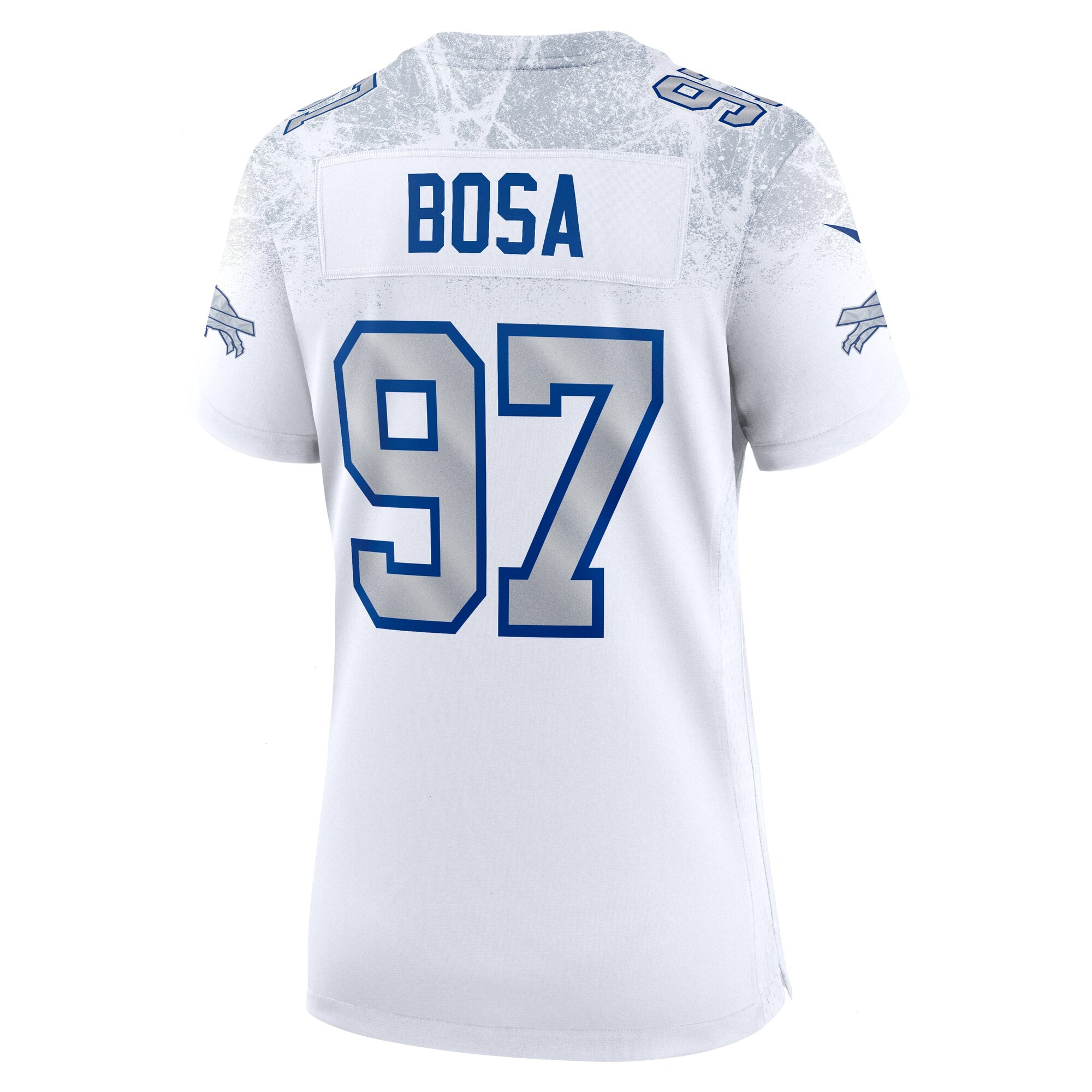Women's Buffalo Bills Joey Bosa Nike White 2025 Rivalries Collection Game Jersey