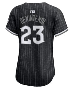 Women's Chicago White Sox Andrew Benintendi Nike Black City Connect Limited Jersey