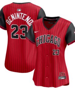 Women's Chicago White Sox Andrew Benintendi Nike Red/Black 2025 City Connect Limited Player Jersey