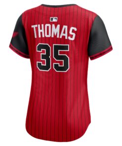 Women's Chicago White Sox Frank Thomas Nike Red/Black 2025 City Connect Limited Retired Player Jersey