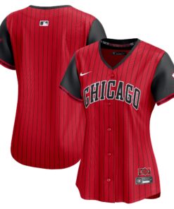 Women's Chicago White Sox Nike Red/Black 2025 City Connect Limited Jersey