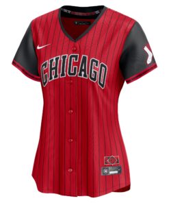 Women's Chicago White Sox Nike Red/Black 2025 City Connect Limited Jersey