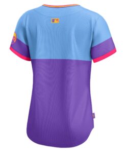 Women's Colorado Rockies Nike Purple/Light Blue 2025 City Connect Limited Jersey