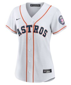 Women's Houston Astros Billy Wagner Nike White 2025 Baseball Hall of Fame Replica Jersey