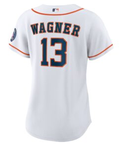 Women's Houston Astros Billy Wagner Nike White 2025 Baseball Hall of Fame Replica Jersey