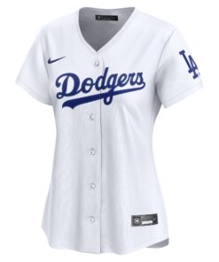 Women's Los Angeles Dodgers Nike White Home 2025 Jackie Robinson Day Limited Jersey