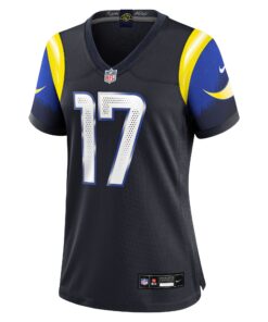 Women's Los Angeles Rams Davante Adams Nike Midnight Blue 2025 Rivalries Collection Game Jersey