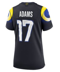Women's Los Angeles Rams Davante Adams Nike Midnight Blue 2025 Rivalries Collection Game Jersey