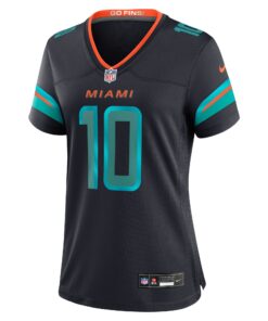 Women's Miami Dolphins Tyreek Hill Nike Pitch Blue 2025 Rivalries Collection Game Jersey