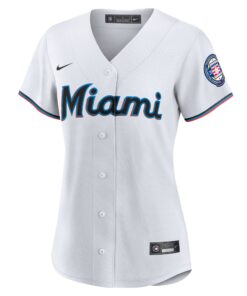 Women's Miami Marlins Ichiro Suzuki Nike White 2025 Baseball Hall of Fame Replica Jersey