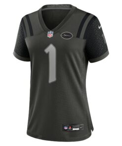 Women's New York Jets Ahmad Sauce Gardner Nike Gotham Green 2025 Rivalries Collection Game Jersey