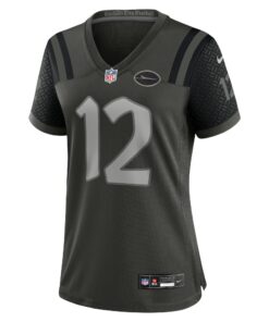 Women's New York Jets Joe Namath Nike Gotham Green 2025 Rivalries Collection Retired Player Game Jersey
