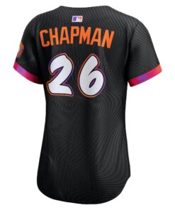 Women's San Francisco Giants Matt Chapman Nike Anthracite 2025 City Connect Limited Jersey