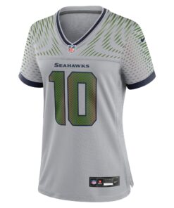 Women's Seattle Seahawks Cooper Kupp Nike Wolf Gray 2025 Rivalries Collection Game Jersey