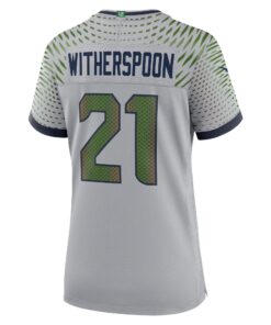 Women's Seattle Seahawks Devon Witherspoon Nike Wolf Gray 2025 Rivalries Collection Game Jersey