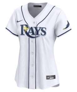 Women's Tampa Bay Rays Nike White Home 2025 Jackie Robinson Day Limited Jersey