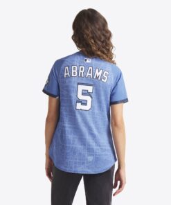 Women's Washington Nationals CJ Abrams Nike Blue 2025 City Connect Limited Jersey