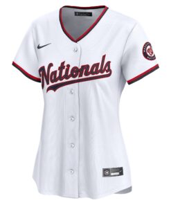 Women's Washington Nationals Nike White Home 2025 Jackie Robinson Day Limited Jersey