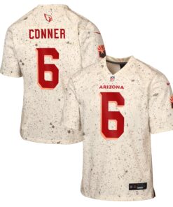 Youth Arizona Cardinals James Conner Nike Natural 2025 Rivalries Collection Game Jersey