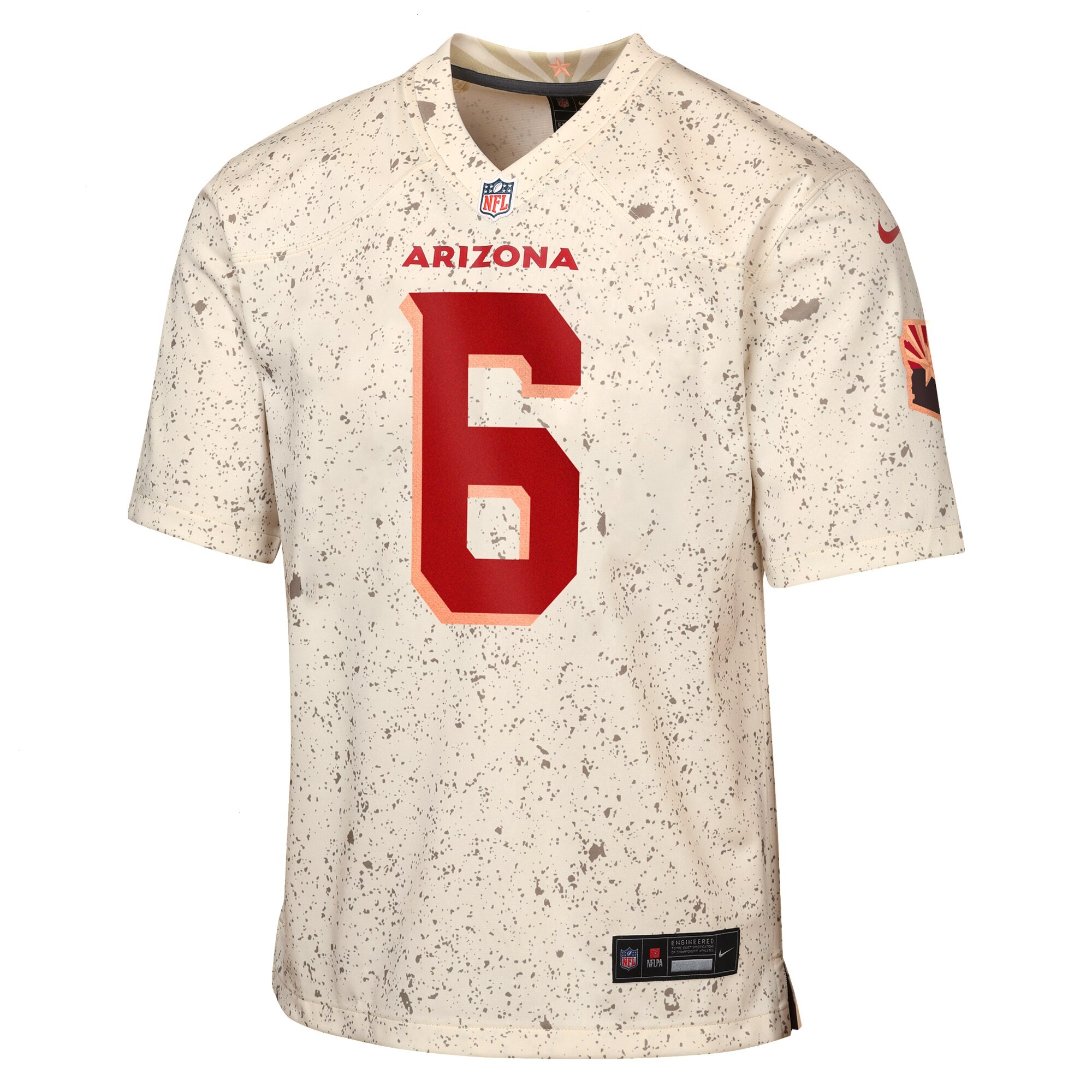Youth Arizona Cardinals James Conner Nike Natural 2025 Rivalries Collection Game Jersey