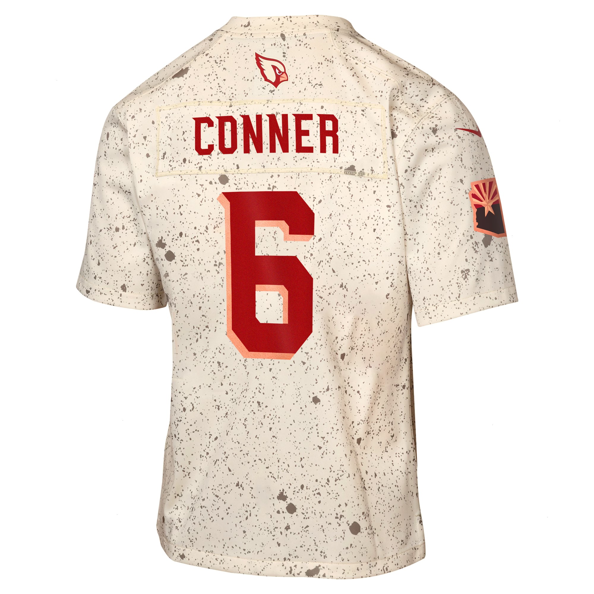 Youth Arizona Cardinals James Conner Nike Natural 2025 Rivalries Collection Game Jersey