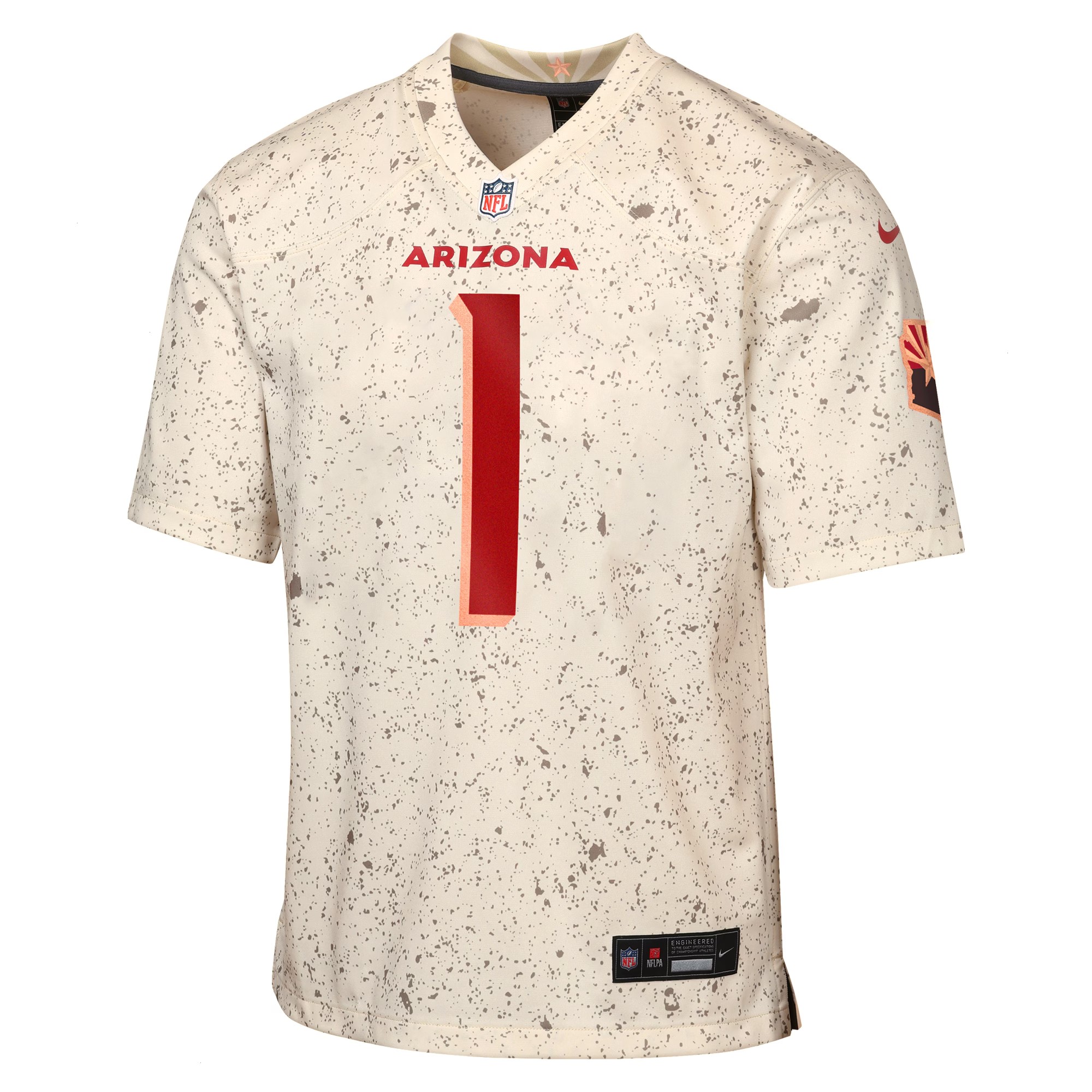 Youth Arizona Cardinals Kyler Murray Nike Natural 2025 Rivalries Collection Game Jersey