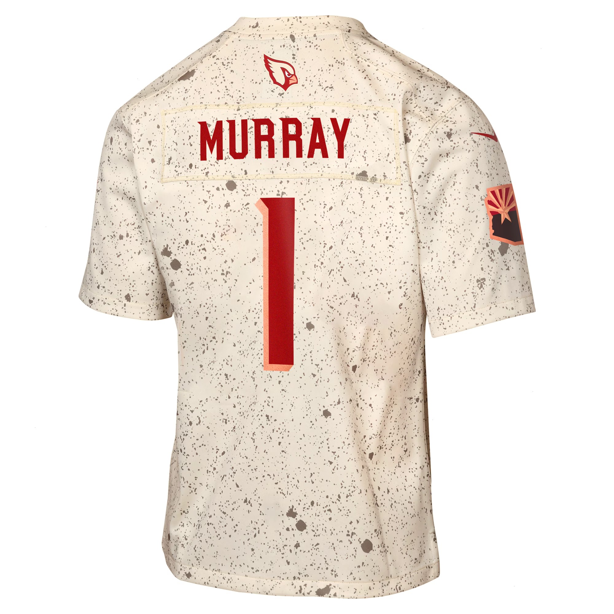Youth Arizona Cardinals Kyler Murray Nike Natural 2025 Rivalries Collection Game Jersey