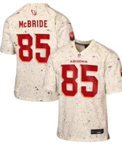 Youth Arizona Cardinals Trey McBride Nike Natural 2025 Rivalries Collection Game Jersey