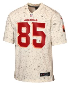 Youth Arizona Cardinals Trey McBride Nike Natural 2025 Rivalries Collection Game Jersey