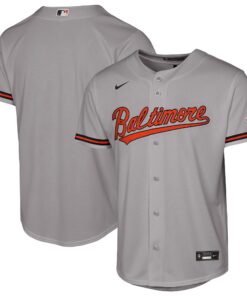 Youth Baltimore Orioles Nike Gray 2025 MLB All-Star Game Road Replica Jersey