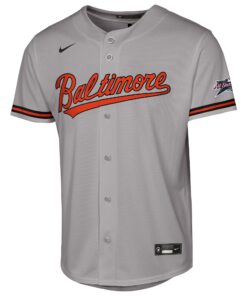 Youth Baltimore Orioles Nike Gray 2025 MLB All-Star Game Road Replica Jersey