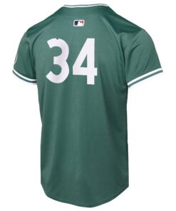 Youth Boston Red Sox David Ortiz Nike Green 2025 City Connect Limited Retired Player Jersey