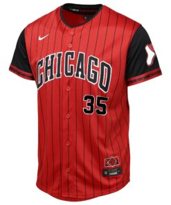 Youth Chicago White Sox Frank Thomas Red/Black 2025 City Connect Limited Player Jersey
