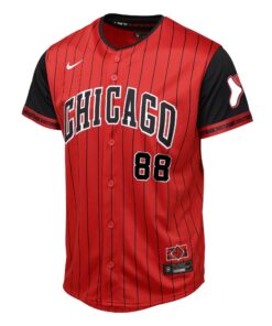 Youth Chicago White Sox Luis Robert Jr. Red/Black 2025 City Connect Limited Player Jersey