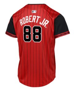 Youth Chicago White Sox Luis Robert Jr. Red/Black 2025 City Connect Limited Player Jersey