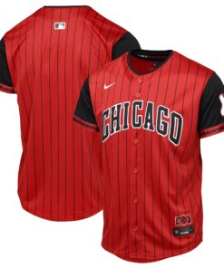 Youth Chicago White Sox Red/Black 2025 City Connect Limited Jersey