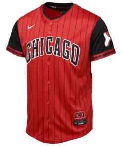 Youth Chicago White Sox Red/Black 2025 City Connect Limited Jersey