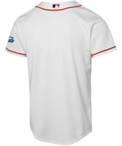 Youth Cincinnati Reds Nike White 2025 MLB Speedway Classic Home Replica Team Jersey