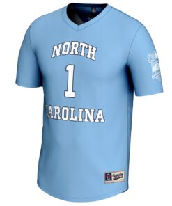 Youth GameDay Greats #1 Carolina Blue North Carolina Tar Heels 2025 NCAA Women's Lacrosse National Champions Lightweight Commemorative Jersey