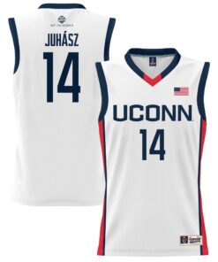 Youth GameDay Greats Dorka Juhasz White UConn Huskies Lightweight Basketball Alumni Jersey