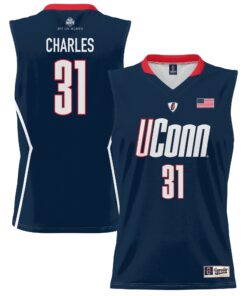 Youth GameDay Greats Tina Charles Navy UConn Huskies Lightweight Basketball Alumni Jersey