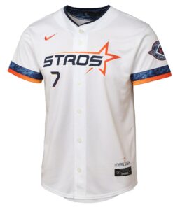 Youth Houston Astros Craig Biggio Nike White 2025 City Connect Limited Player Jersey