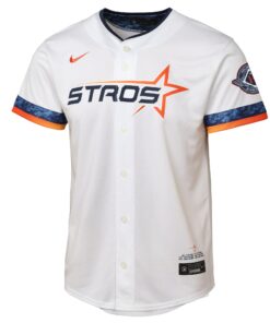 Youth Houston Astros Nike White 2025 City Connect Limited Jersey