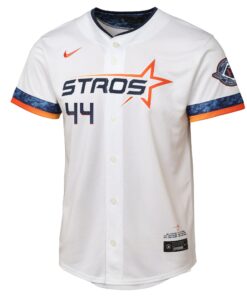 Youth Houston Astros Yordan Alvarez Nike White 2025 City Connect Limited Player Jersey