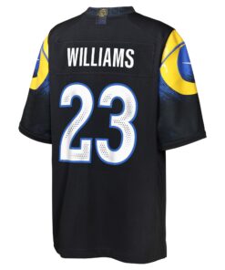 Youth Los Angeles Rams Kyren Williams Nike Midnight Blue 2025 Rivalries Collection Game Jersey